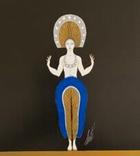 Erte “Horseshoe – Lucky Doll”