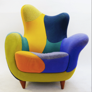 Alessandra Armchair by Javier Mariscal for Moroso