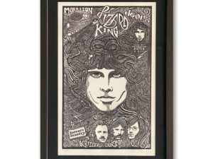 Jim Morrison Lithograph